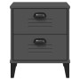 VIKEN bedside table in anthracite gray engineered wood by , Nightstands - Ref: Foro24-374910, Price: 62,27 €, Discount: %