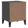 VIKEN bedside table in anthracite gray engineered wood by , Nightstands - Ref: Foro24-374910, Price: 62,27 €, Discount: %