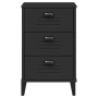 VIKEN nightstand black engineered wood by , Nightstands - Ref: Foro24-374912, Price: 78,03 €, Discount: %