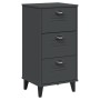 VIKEN bedside table in anthracite gray engineered wood by , Nightstands - Ref: Foro24-374919, Price: 88,52 €, Discount: %