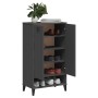 Mueble zapatero VIKEN madera de ingeniería gris antracita de , Zapateros y organizadores de calzado - Ref: Foro24-374925, Pre...