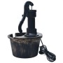 Tonnenförmiger Gartenbrunnen mit Pumpe von vidaXL, Brunnen und Wasserfälle - Ref: Foro24-48231, Preis: 42,82 €, Rabatt: %