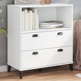 VIKEN white engineered wood bookcase 80x40x90 cm by , Bookcases and shelves - Ref: Foro24-374944, Price: 142,99 €, Discount: %