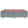 Gray PE rattan hot tub step 92x45x25 cm by vidaXL, Pool stairs and ramps - Ref: Foro24-46461, Price: 92,86 €, Discount: %