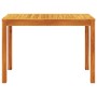 Mesa de comedor de jardín madera maciza de acacia 110x55x75 cm de , Mesas de jardín - Ref: Foro24-366368, Precio: 105,27 €, D...