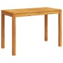 Mesa de comedor de jardín madera maciza de acacia 110x55x75 cm de , Mesas de jardín - Ref: Foro24-366368, Precio: 104,74 €, D...