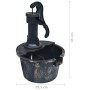 Tonnenförmiger Gartenbrunnen mit Pumpe von vidaXL, Brunnen und Wasserfälle - Ref: Foro24-48231, Preis: 42,82 €, Rabatt: %