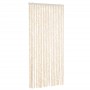 Cortina antimoscas chenilla beige y blanco 100x220 cm de , Mosquiteras para ventanas - Ref: Foro24-377344, Precio: 64,08 €, D...