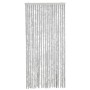 Gray chenille fly curtain 56x185 cm by , Mosquito nets for windows - Ref: Foro24-377346, Price: 35,10 €, Discount: %