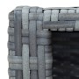 Gray PE rattan hot tub step 92x45x25 cm by vidaXL, Pool stairs and ramps - Ref: Foro24-46461, Price: 92,86 €, Discount: %