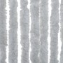 Gray chenille fly curtain 100x200 cm by , Mosquito nets for windows - Ref: Foro24-377350, Price: 62,65 €, Discount: %