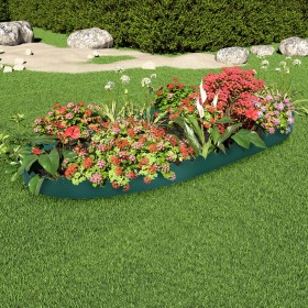 Garden edging 10 units PP green 65x15 cm by vidaXL, Garden edging and edging - Ref: Foro24-48234, Price: 33,99 €, Discount: %