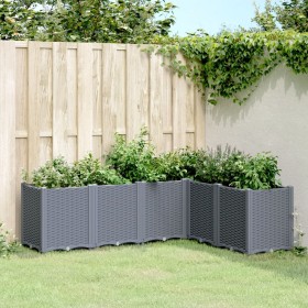 Gray PP planter 160x120x53 cm by , Pots and planters - Ref: Foro24-367861, Price: 168,98 €, Discount: %