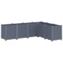 Jardinera PP gris 160x120x53 cm de , Maceteros y jardineras - Ref: Foro24-367861, Precio: 169,80 €, Descuento: %