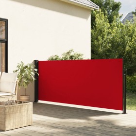 Red retractable side awning 140x300 cm by , Umbrellas - Ref: Foro24-4004297, Price: 94,99 €, Discount: %