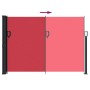 Toldo lateral retráctil rojo 140x600 cm de , Sombrillas - Ref: Foro24-4004507, Precio: 94,94 €, Descuento: %