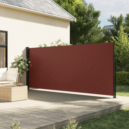 Toldo lateral retráctil marrón 180x600 cm de , Sombrillas - Ref: Foro24-4004539, Precio: 129,95 €, Descuento: %