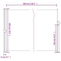 Toldo lateral retráctil marrón 180x600 cm de , Sombrillas - Ref: Foro24-4004539, Precio: 129,95 €, Descuento: %