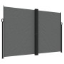 Anthracite gray retractable side awning 220x600 cm by , Umbrellas - Ref: Foro24-4004868, Price: 187,76 €, Discount: %