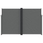 Anthracite gray retractable side awning 220x600 cm by , Umbrellas - Ref: Foro24-4004868, Price: 187,76 €, Discount: %