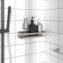 Shower shelf brushed stainless steel 304 30x10x6 cm by , Shelves - Ref: Foro24-4004905, Price: 27,99 €, Discount: %