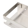 Shower shelf brushed stainless steel 304 30x10x6 cm by , Shelves - Ref: Foro24-4004905, Price: 27,99 €, Discount: %