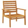 Garden armchair with cushions 2 pcs solid acacia wood by , Garden chairs - Ref: Foro24-366375, Price: 195,71 €, Discount: %