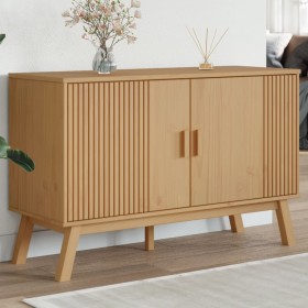 OLDEN Sideboard aus massivem braunem Kiefernholz 114x43x73,5 cm von , Sideboards - Ref: Foro24-358609, Preis: 177,19 €, Rabat...