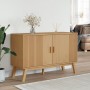 OLDEN sideboard solid brown pine wood 114x43x73.5 cm by , Sideboards - Ref: Foro24-358609, Price: 177,04 €, Discount: %