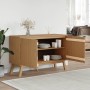 OLDEN sideboard solid brown pine wood 114x43x73.5 cm by , Sideboards - Ref: Foro24-358609, Price: 177,04 €, Discount: %