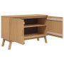 OLDEN sideboard solid brown pine wood 114x43x73.5 cm by , Sideboards - Ref: Foro24-358609, Price: 177,04 €, Discount: %