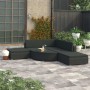 6-piece garden furniture set and black synthetic rattan cushions by vidaXL, Garden sets - Ref: Foro24-46743, Price: 504,05 €,...