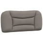 Estructura de cama con cabecero de tela gris taupe 80x200 cm de , Camas y somieres - Ref: Foro24-3207734, Precio: 163,04 €, D...