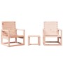 Garden furniture set 3 pieces solid wood Douglas fir by , Garden sets - Ref: Foro24-832555, Price: 118,87 €, Discount: %