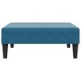 2-seater sofa bed with blue velvet stool by , Sofas - Ref: Foro24-3216235, Price: 291,27 €, Discount: %