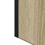 Armario con espejo de baño madera roble Sonoma 60x16x60 cm de , Tocadores - Ref: Foro24-842427, Precio: 111,30 €, Descuento: %