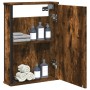 Smoked oak wood bathroom mirror cabinet 42x12x60 cm by , Dressing tables - Ref: Foro24-842433, Price: 57,80 €, Discount: %