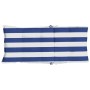 High back chair cushions 4 pcs blue white striped Oxford fabric by , Cushions for chairs and sofas - Ref: Foro24-377648, Pric...