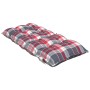 Low Back Chair Cushions 2 Pcs Plaid Fabric by , Cushions for chairs and sofas - Ref: Foro24-377710, Price: 49,99 €, Discount: %