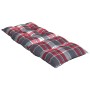 High back chair cushions 6 pcs red plaid Oxford fabric by , Cushions for chairs and sofas - Ref: Foro24-377643, Price: 107,27...