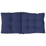 Low back chair cushions 4 pcs navy blue Oxford fabric by , Cushions for chairs and sofas - Ref: Foro24-377738, Price: 82,05 €...