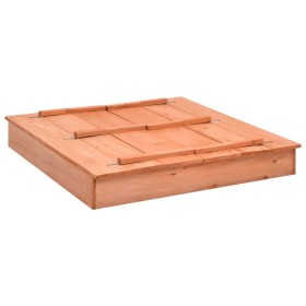 Wooden sandbox made of fir wood 95x90x15 cm by vidaXL, sandboxes - Ref: Foro24-92173, Price: 85,27 €, Discount: %