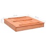 Arenero de madera de abeto 95x90x15 cm de vidaXL, Cajones de arena - Ref: Foro24-92173, Precio: 84,99 €, Descuento: %