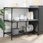 Sonoma gray engineered wood kitchen cart 100x50x95 cm by , Kitchen and dining carts - Ref: Foro24-842309, Price: 88,99 €, Dis...