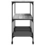 Sonoma gray engineered wood kitchen cart 100x50x95 cm by , Kitchen and dining carts - Ref: Foro24-842309, Price: 88,99 €, Dis...