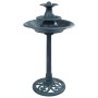 Green plastic bird bath fountain 50x91 cm by vidaXL, Birdbaths - Ref: Foro24-48232, Price: 76,61 €, Discount: %