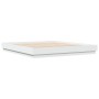 Estructura de cama madera de ingeniería blanca 200x200 cm de , Camas y somieres - Ref: Foro24-3209828, Precio: 153,16 €, Desc...