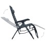 Folding gray textilene terrace lounger by vidaXL, Loungers - Ref: Foro24-47898, Price: 104,56 €, Discount: %