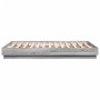 Estructura de cama madera de ingeniería gris Sonoma 140x190 cm de , Camas y somieres - Ref: Foro24-3209875, Precio: 138,02 €,...