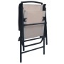 Folding garden chairs 2 units gray taupe textilene by vidaXL, Garden chairs - Ref: Foro24-47925, Price: 105,99 €, Discount: %